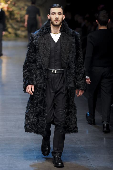 dolce gabbana black coat|dolce and gabbana men set.